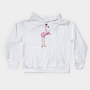 Flamingo Student Diploma Kids Hoodie